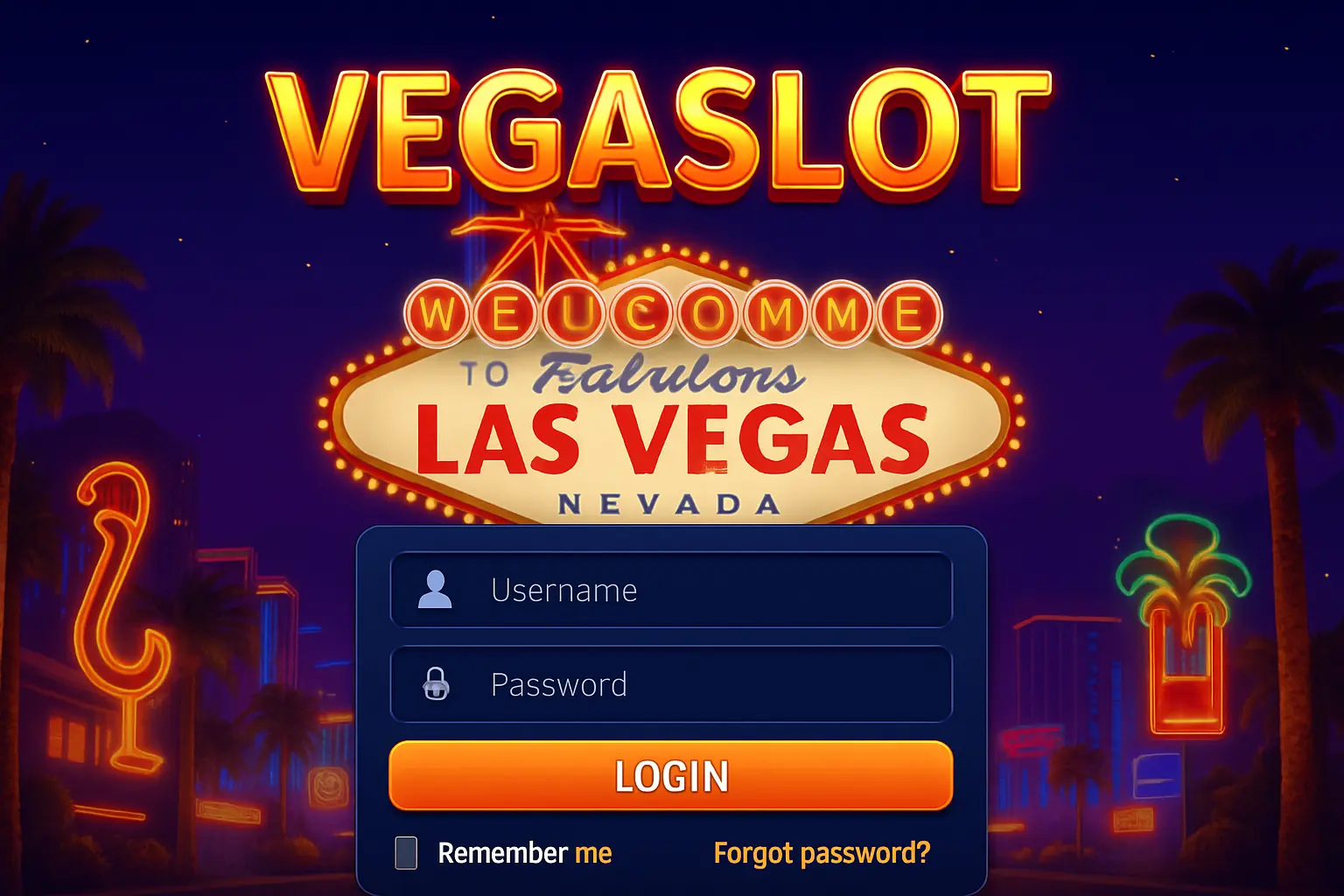 Вхід Vegaslot